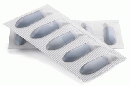 Medizinische Zäpfchen sind bei der Behandlung von Prostatitis sehr wirksam
