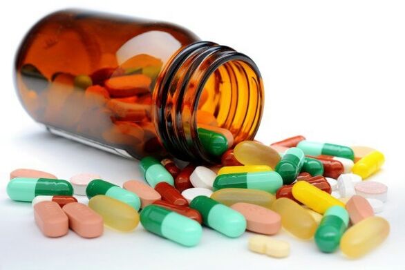 Tabletten und Kapseln zur Behandlung von Prostatitis